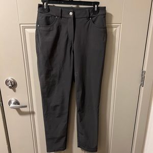 Lululemon city sleep pant 7/8 charcoal grey